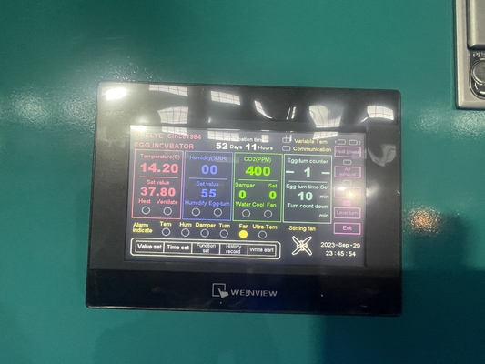 ±0.5°C Temperature Accuracy Commercial Egg Incubator with and 1000W Power
