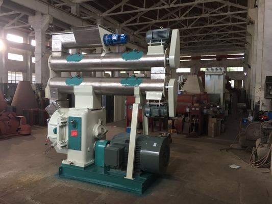 comprar el ganado de los pescados del pollo de 160kw vigésimo Ring Die Wood Pellet Mill alimenta la fabricación de la máquina online manufacture
