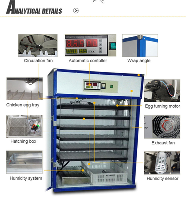 comprar Incubadora completamente automática del huevo de la máquina 3000 de la incubadora de los polluelos online manufacture
